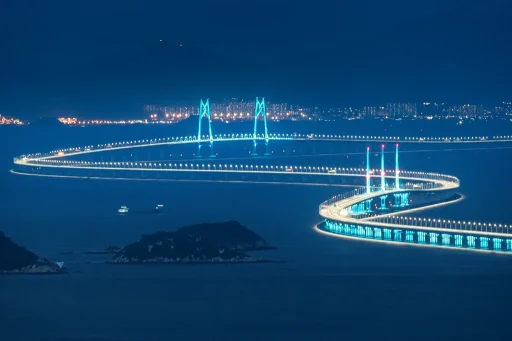 港珠澳大桥夜景
