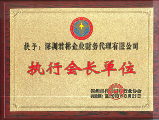 深圳代理记账协会执行会长