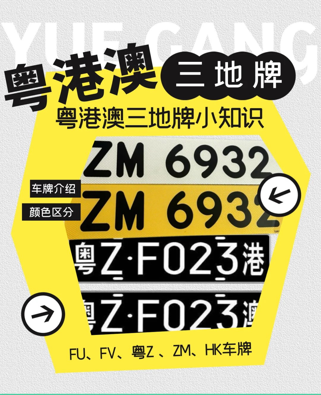 在路上遇到不同颜色的车牌再也不会分不清啦_君林深港 在路上遇到不同颜色的车牌再也不会分不清啦_君林深港