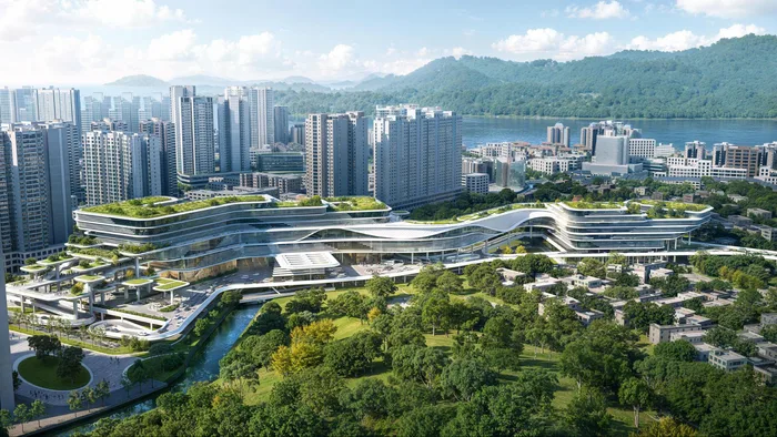 沙头角口岸重建效果图